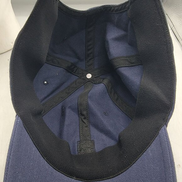 Ogio Shadow Badge Blue Cotton Hat Cap Adjustable Strapback Casual Athletic - Picture 7 of 8